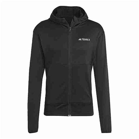 adidas schwarze fleecejacke|schwarze Fleecejacken für Herren .